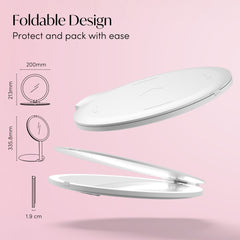 Abigail LED Travel Mirror