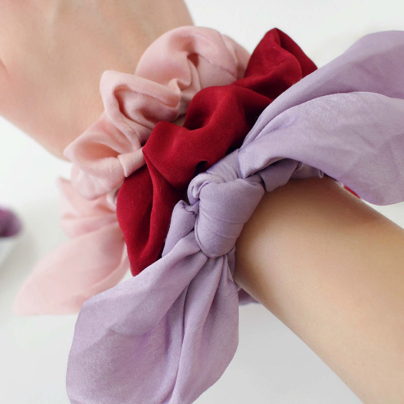 Elle Satin Scrunchie