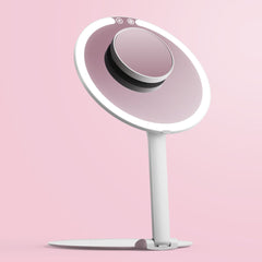 Fancii Abigail travel makeup mirror in White 10x Magnifying Mirror