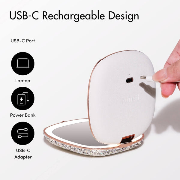 Mila 2 Luxe LED Compact Mirror