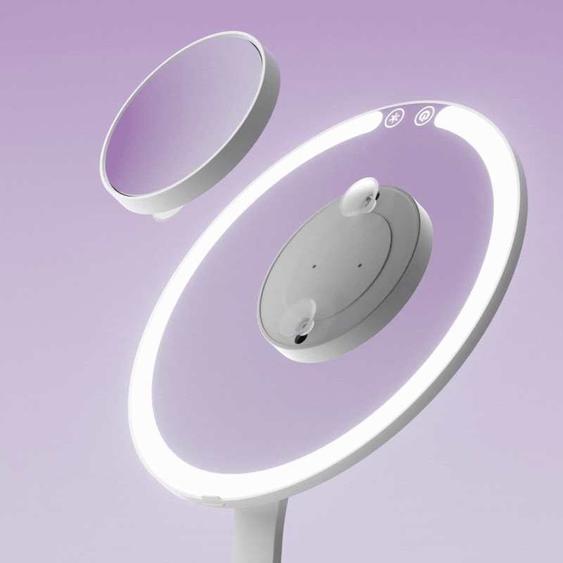 Abigail LED Travel Mirror